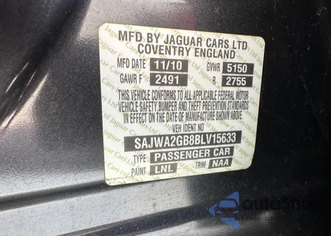 SAJWA2GB8BLV15633